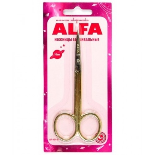 Alfa AF-101-87 ножницы вышивальные 10 см