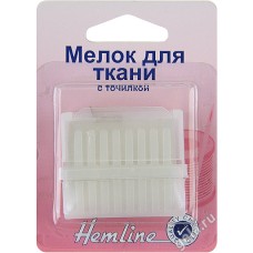 Hemline 246 мелок для ткани с точилкой