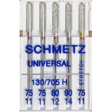 Schmetz иглы набор универсальные 75-90 стрейч 75