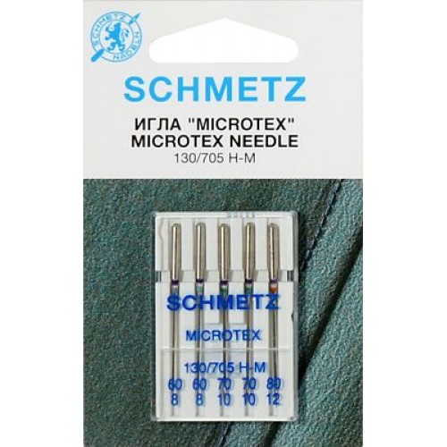 Schmetz иглы микротекс 60-80
